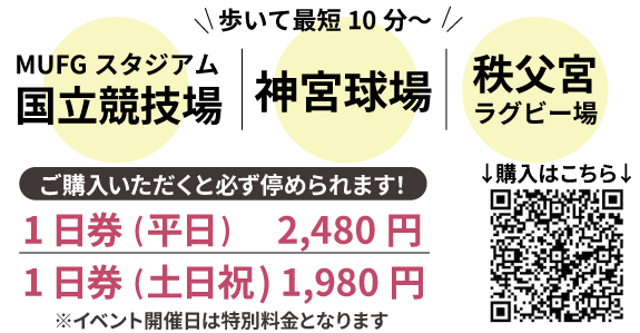 新青山ビル駐車場（青山一丁目駅直結）