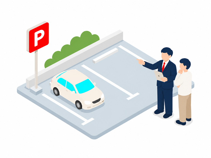 STEP 02 担当者による現場調査のイラスト